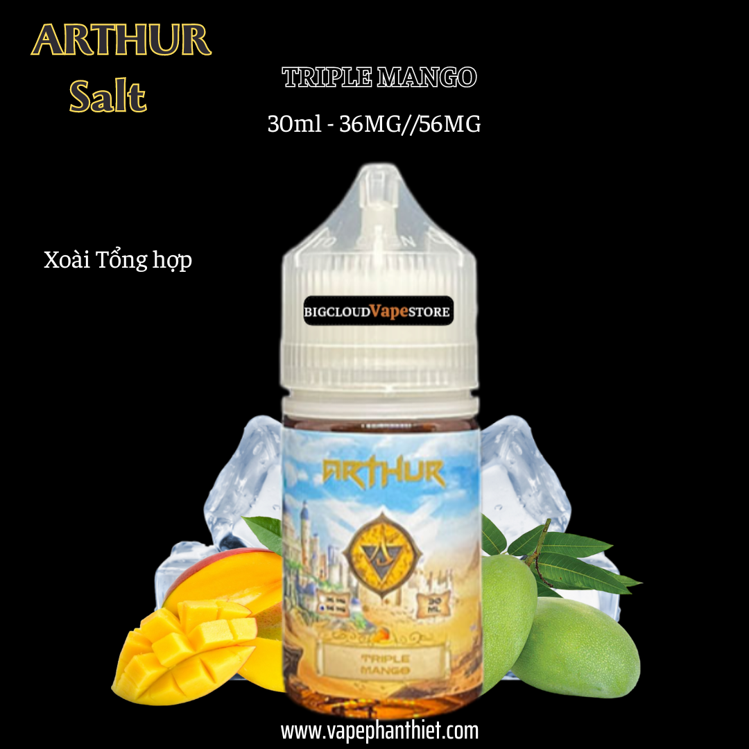 Arthur Salt 30ml 36MG-56MG Xoài Tổng Hợp